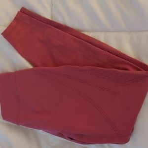 Alphalete pink surface path legging size m